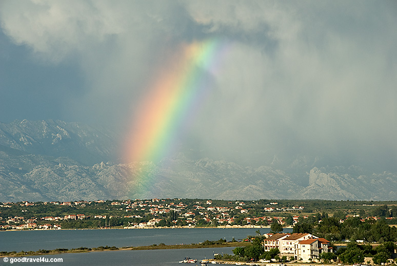 Croatia, the storm leaves Nin