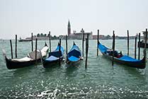 Venice, the gondolas