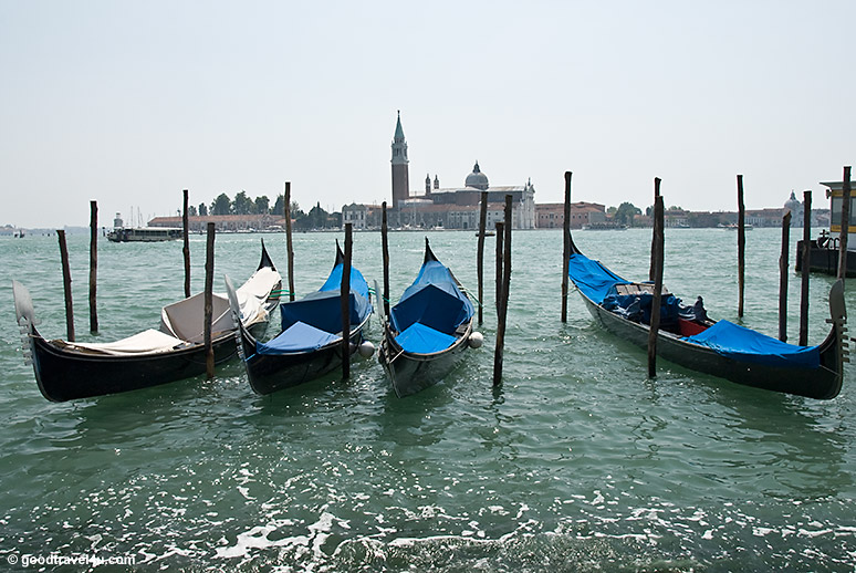 Venice, the gondolas