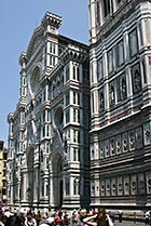 Florence, facade of the Cathedral