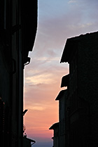 Sunset in Cortona